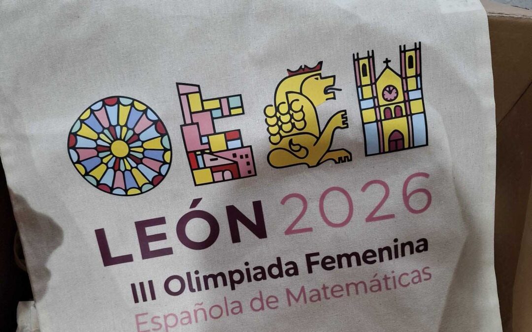 Regalos Publicitarios III Olimpiada Femenina Española de Matemáticas León 2026